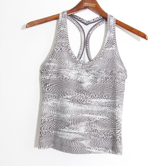 Lululemon Cool Racerback II Tank Top *Race Length Swerve Vapor Metal Grey Size 6 - Picture 2 of 9